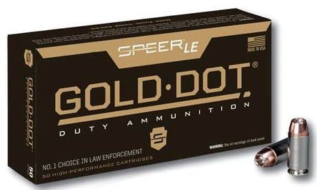 Gold Dot Handgun Personal Protection, 9mm Luger, 124 Grain, Gold Dot Hollow Point